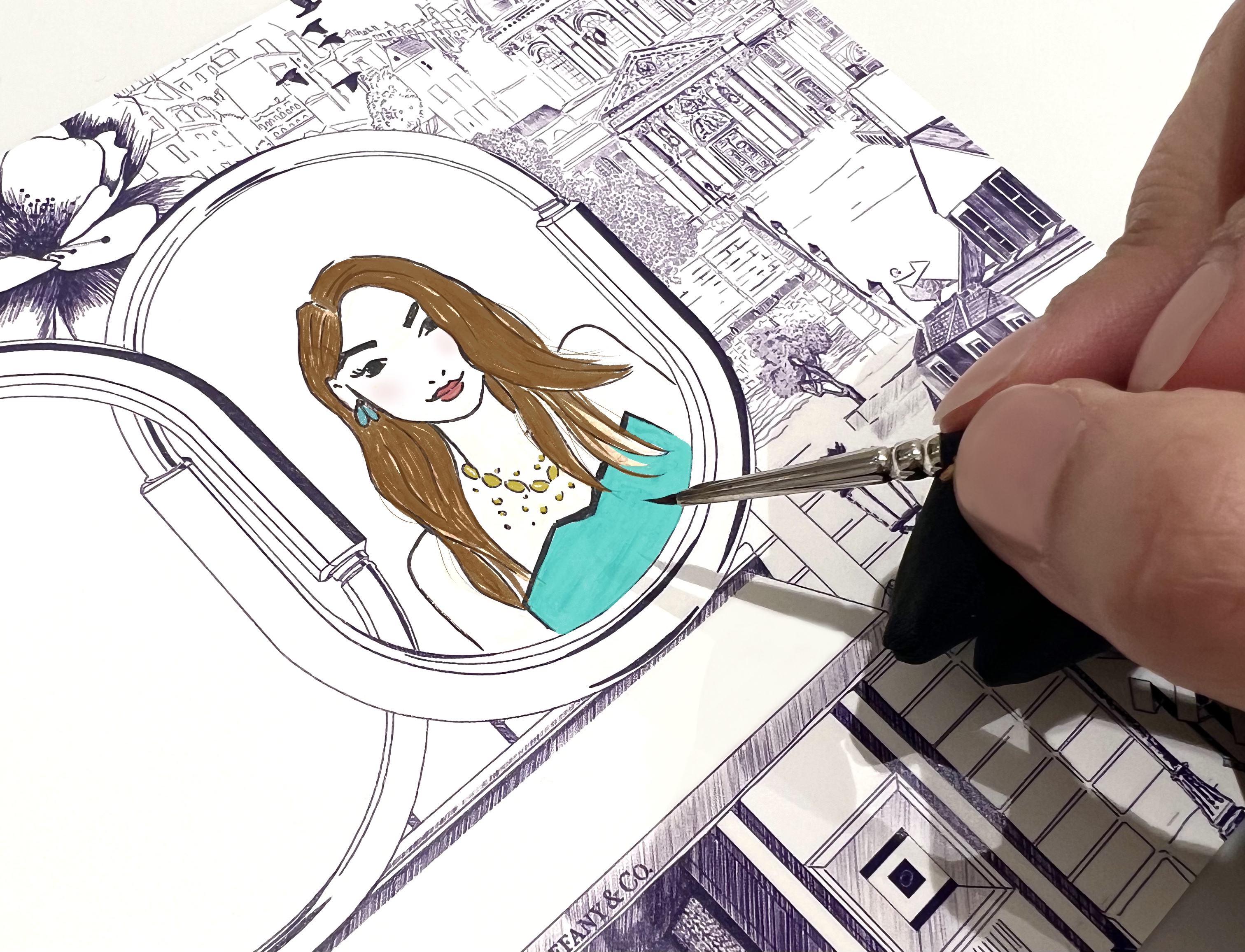 Illustration Tiffany 2